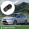 1 Pc Engine Oil Pan No.2151026010 for Hyundai Accent (1994–2000) Iron Black