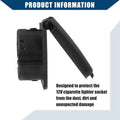 12V Console Power Outlet Cover Cap for Ford Edge F-150 F-250 F-350 (2015-2023)