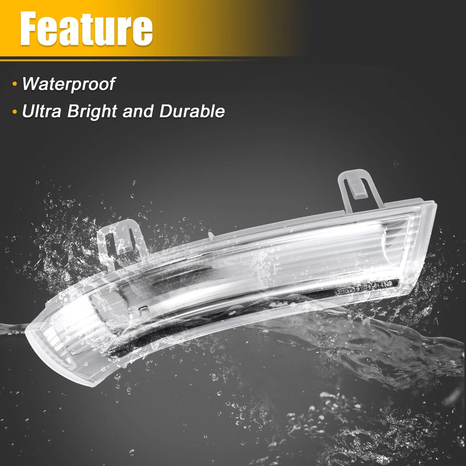 LED Turn Signal Indicator Light for Volkswagen Eos (2007–2008)