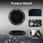 Anti-Slip Car Cup Holder Coaster Set for Universal Fit (2010-2024)