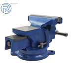 6" Heavy Duty Bench Vise with Locking Swivel Base