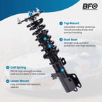 BFO Coilovers Shock Absorber Lowering Kit for Toyota Corolla (2009–2017)