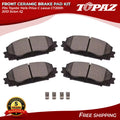 Front Ceramic Brake Pad Kit for Toyota Yaris Prius C Lexus CT200h (2013)