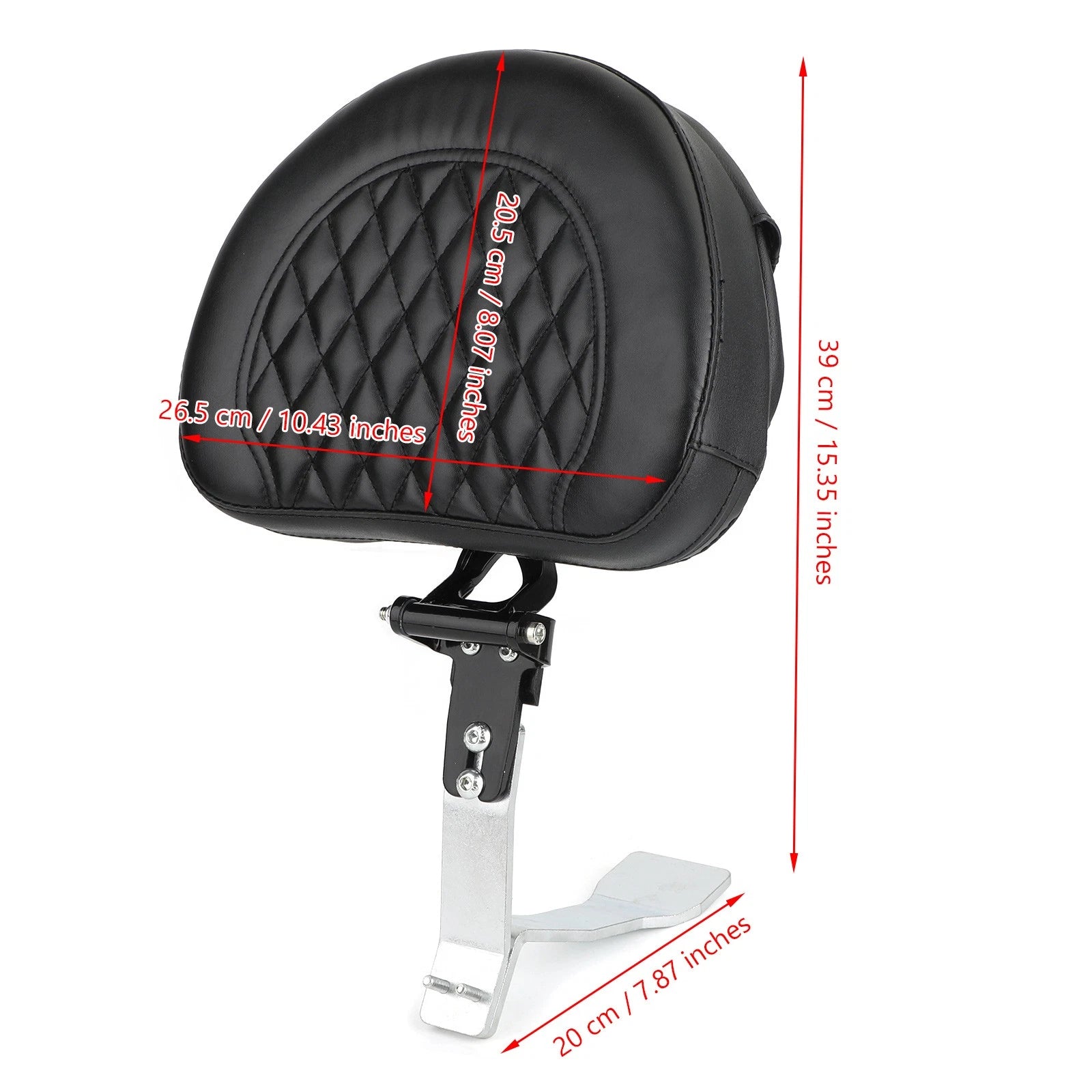 Adjustable Driver Backrest for Can Am Spyder RT SE6 SM6 SE5 (2008–2017)