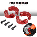 2X Rear Sway Bar Clamping Collars for Can-Am Maverick X3 RR R (2017–2023)