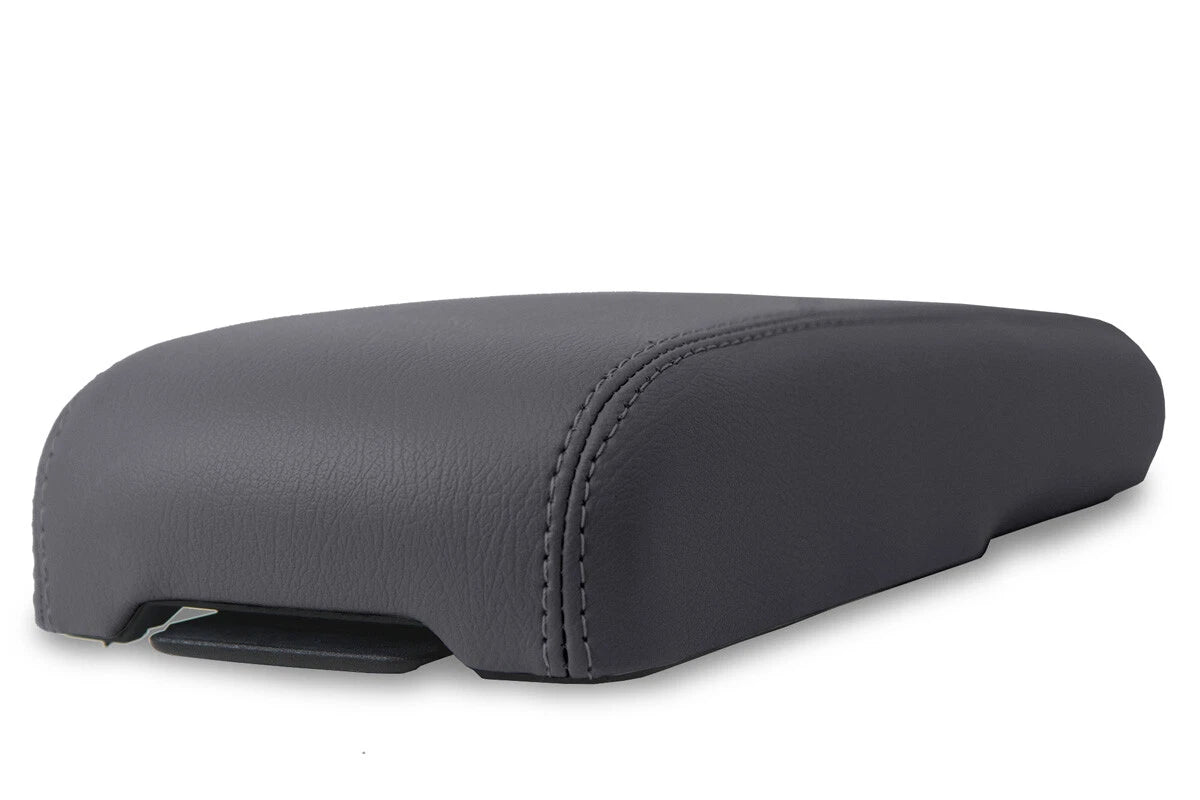 Center Console Lid Armrest Cover for Chevrolet Colorado (1995–2005) Leather Gray