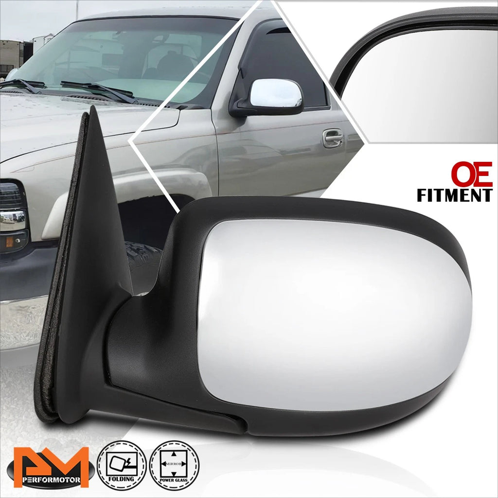 OE Style Power Side View Door Mirror Left for Chevy Silverado/GMC Sierra (1999–2002)
