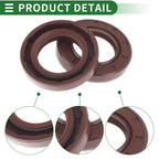Set of 5 Oil Seal Ring 25x42x7mm FKM Rubber for Rotary Shaft