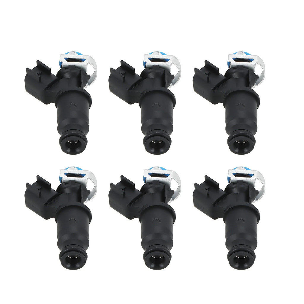 Set of 6 Fuel Injectors for Buick Allure V6 3.8L (2005–2009)