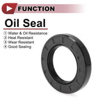 Set of 5 Rotary Shaft Oil Seals 40x65x10mm Nitrile Rubber