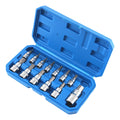 13-Pc Hex Bit Socket Set for Metric (1/4, 3/8, 1/2 Drive) w/ Case