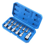 13-Pc Hex Bit Socket Set for Metric (1/4, 3/8, 1/2 Drive) w/ Case