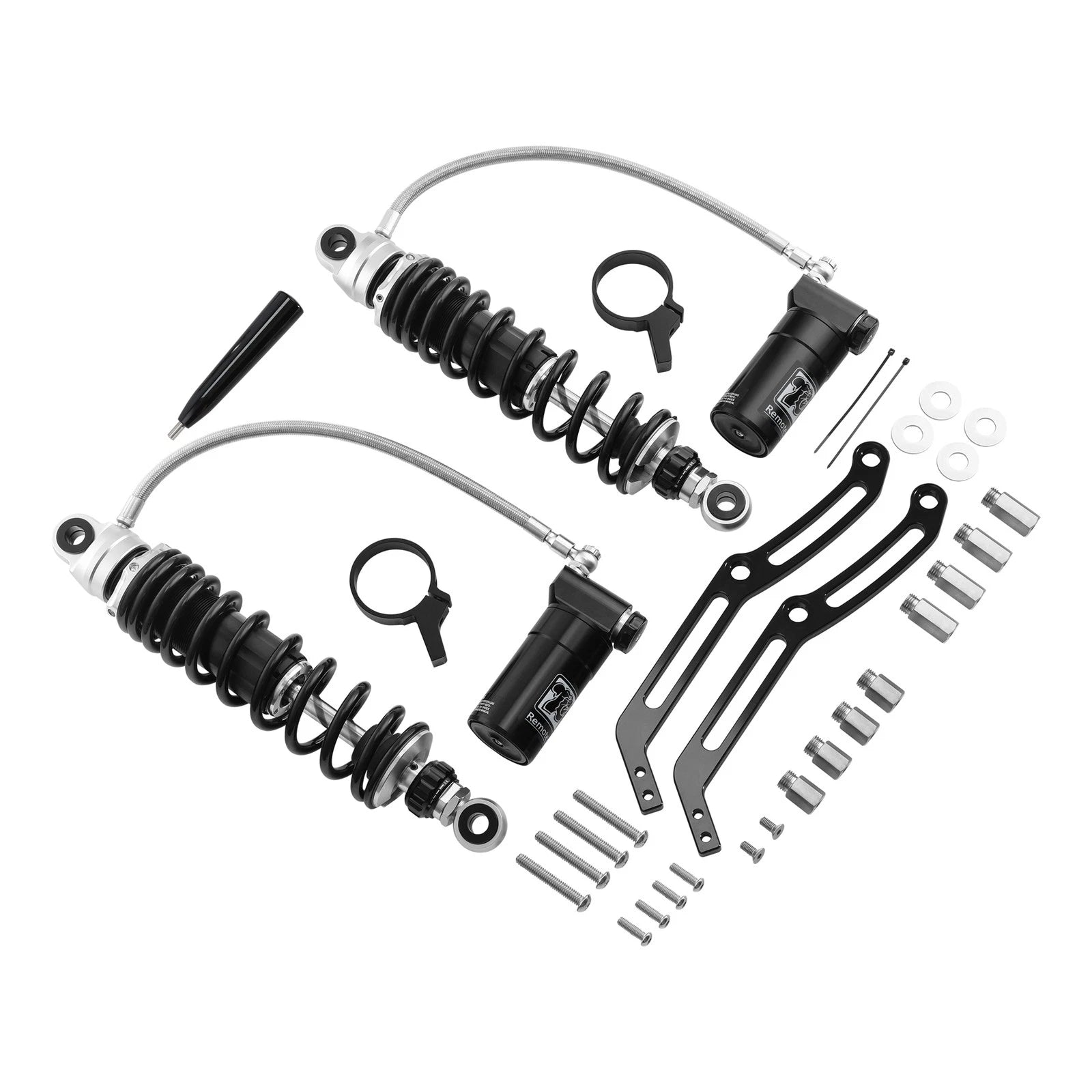 Remote Reservoir Rear Suspension Shocks for Harley CVO Street Glide (2023–2025)