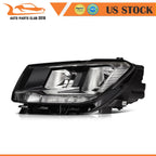 LED DRL Headlight Assembly Driver Side for Volkswagen Tiguan (2018–2021)