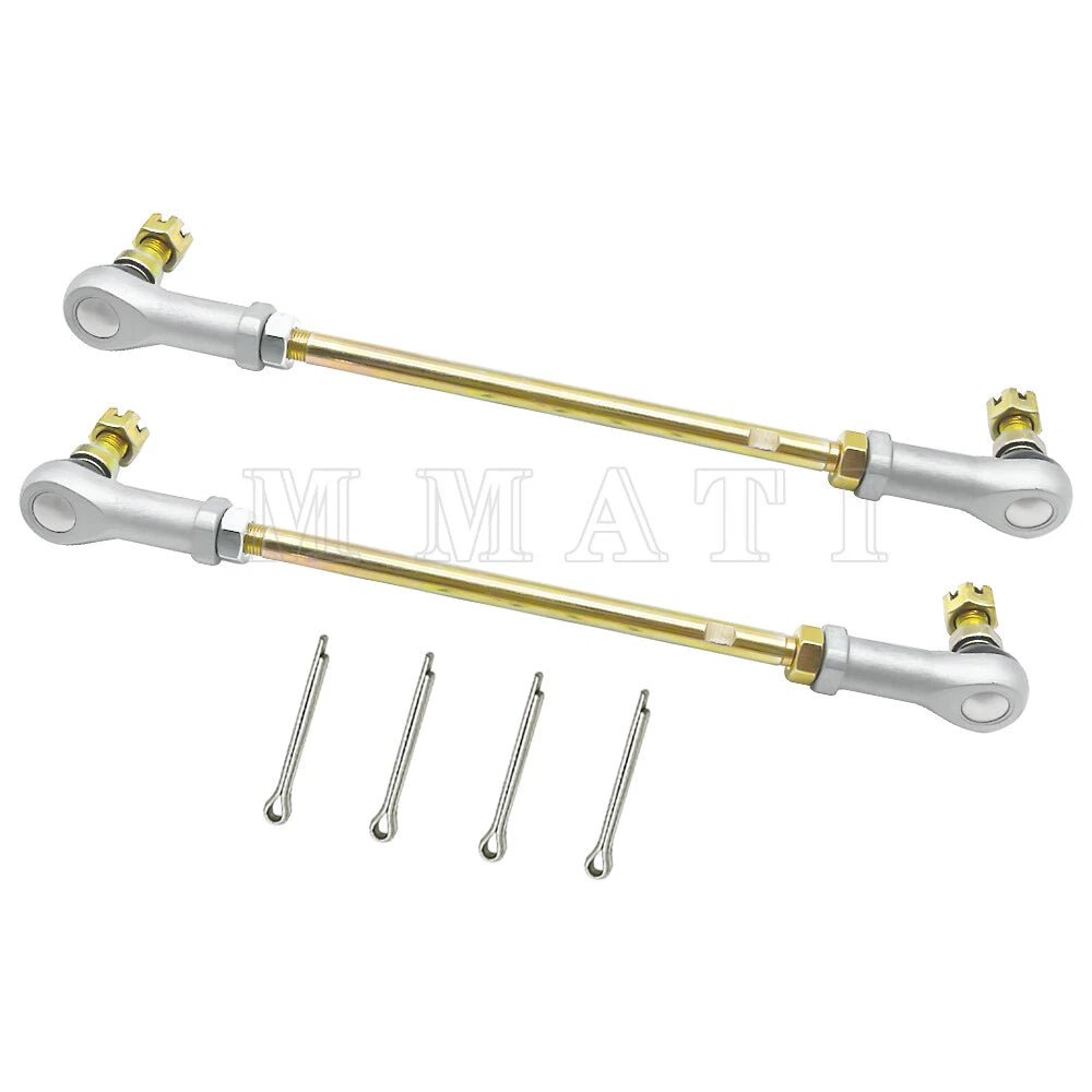 2 Tie Rod Sets with Nut for Honda TRX300FW Fourtrax 300 4X4 (1988–2000)