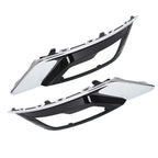 Set of 2 Front Bumper Fog Light Lamp Covers for Ford Fusion (2017–2018)
