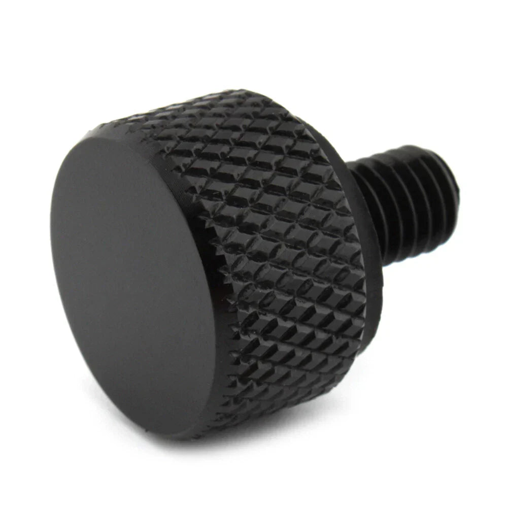 Black Aluminum Brake Lever Screw Plug Cover for BMW R18 (2020-2023)