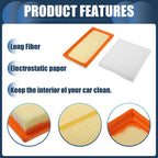 Set of 1 Engine Air Filter No. 17801F0020 for Toyota RAV4 Hybrid (2019–2022)