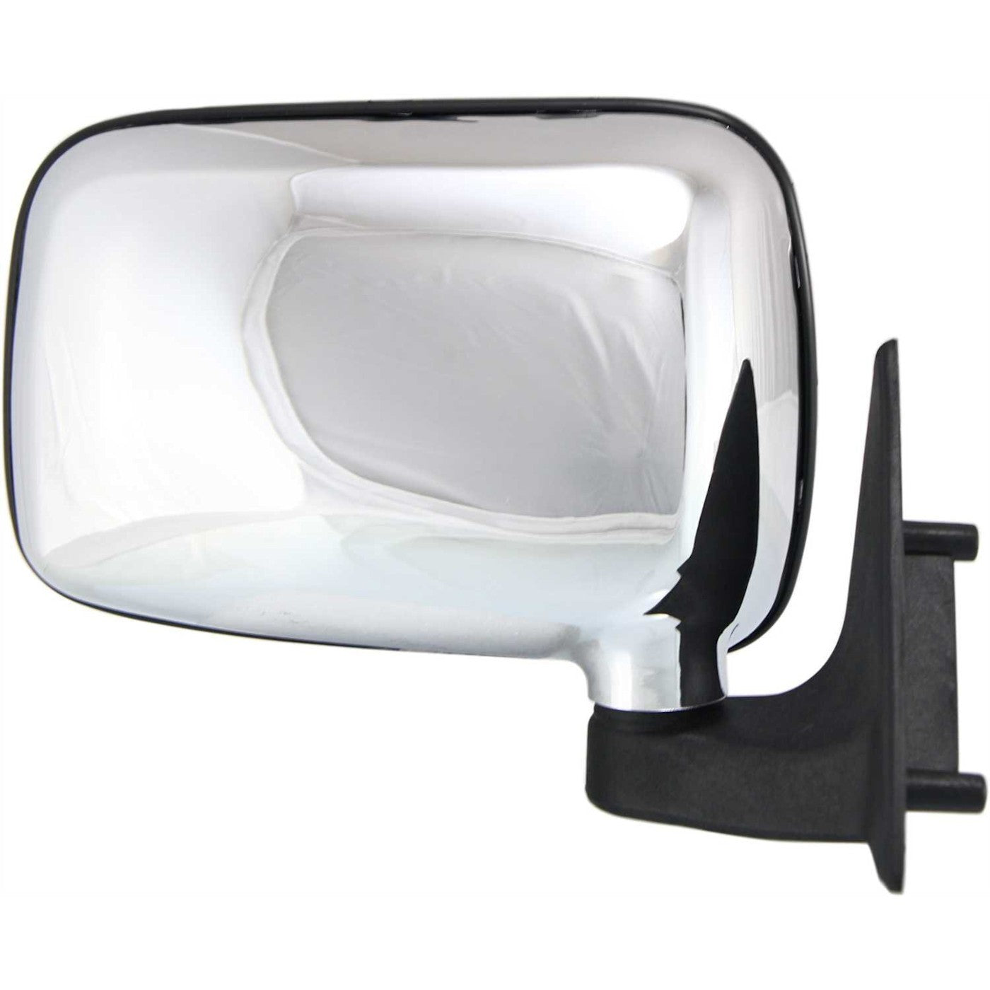 Set of 2 Manual Mirrors for Mazda B2200 (1987–1993) Chrome Folding