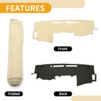 Dashboard Cover for Toyota Hilux 150 Series SR SR5 (2005–2015) Beige