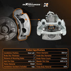 Rear Left Disc Brake Caliper for Chevrolet Cobalt / Malibu / HHR (2005–2012)