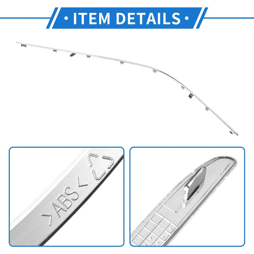 Front Right Bumper Grille Trim for Mercedes-Benz W221 (2010-2013)