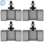 Set of 4 Quick Change Tool Post Holders for Lathe BXA (250-201T)