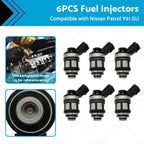 6X Fuel Injectors for Nissan Patrol GU Y61 4.5L (1997–2001) 16600-38Y10