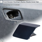 Front Left Side Bumper Headlight Washer Nozzle Cover Cap for BMW X5 F15 Blue