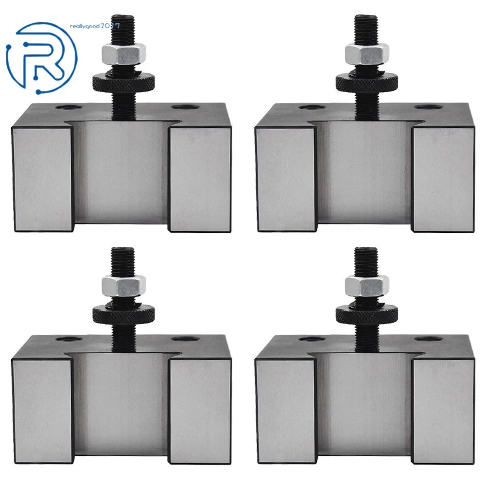 Set of 4 Heavy Duty Quick Change Tool Post Boring Bar Holders for CXA 13-18"