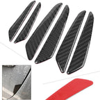 6 x Universal Carbon Fiber Door Edge Guards for Benz (Various Years)