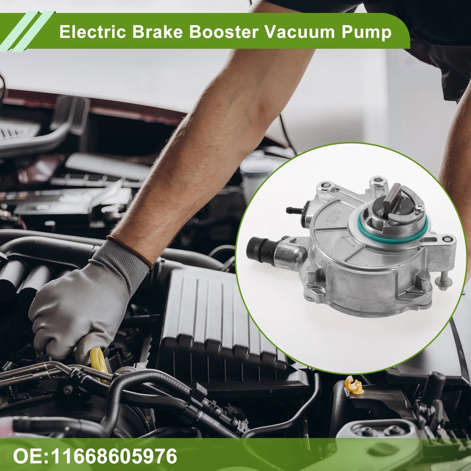 Brake Vacuum Pump No. 11668605976 for BMW 550i GT (2010–2015)
