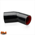 45 Elbow Coupler Silicone Hose Reducer 2.5" to 3.0" for Intake Turbo