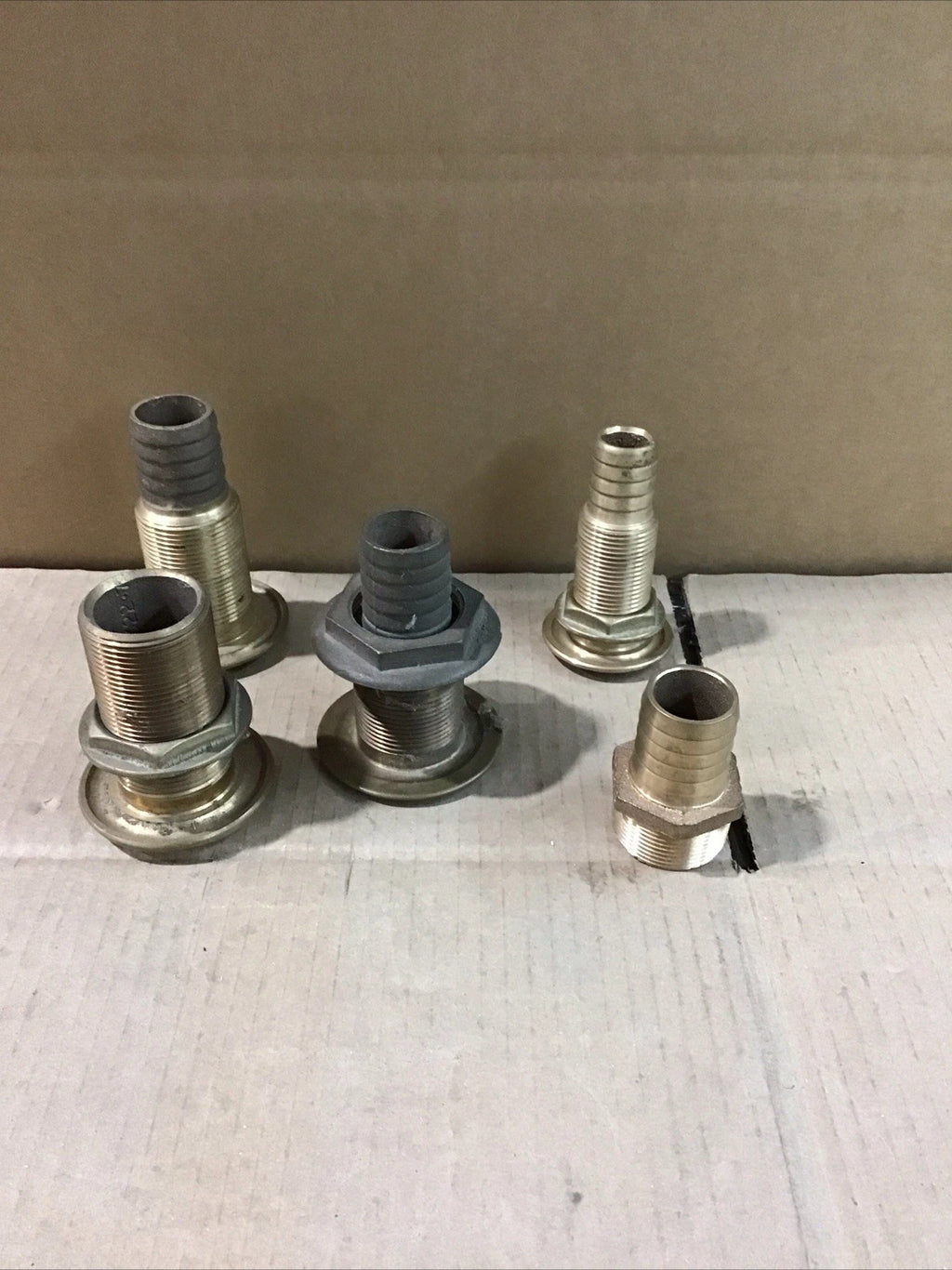 Brass Fittings for Marine Applications (New Old Stock)