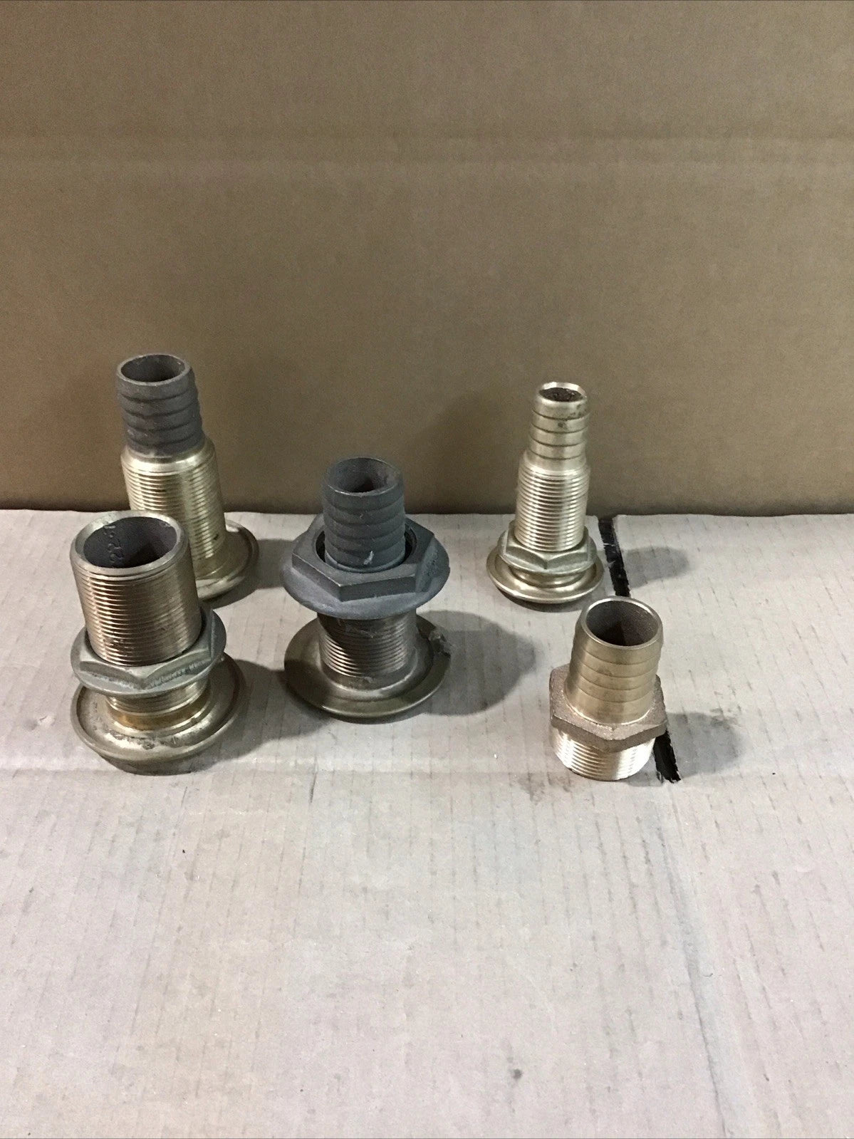 Brass Fittings for Marine Applications (New Old Stock)