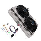 3 Row Aluminum Radiator Fan for Ford Mustang/Mercury Cougar (1967–1970)