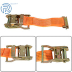 Set of 4 Heavy Duty 2" x 20' E-buckle Ratchet Straps 4400 lbs