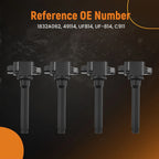 4x Ignition Coils for Mitsubishi Outlander PHEV, Outlander Sport (2018–2022) UF814