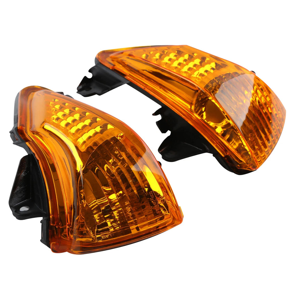 Amber Front Turn Signal Lights for Kawasaki ER-6N ER6F ER6R (2009–2011)
