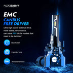 H11 LED Headlight Bulbs for NOVSIGHT (10000LM, 50W)