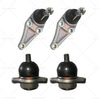 4X Front Lower & Upper Ball Joints for Mitsubishi Pajero NM NP (2000–2011)