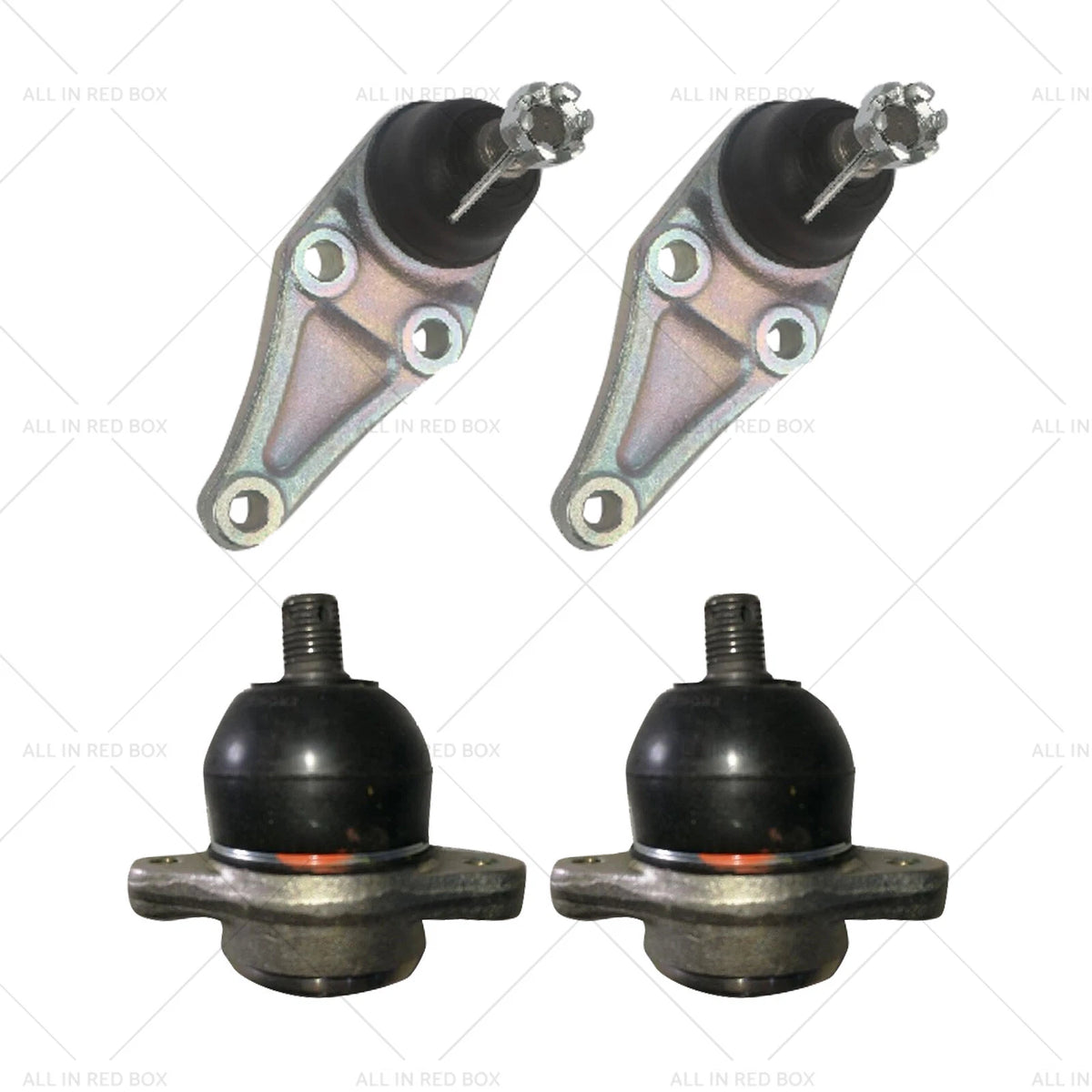4X Front Lower & Upper Ball Joints for Mitsubishi Pajero NM NP (2000–2011)