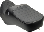 Chariot Seat for Harley FLH/FLT (2009–2023) - Silver Classic Stitch