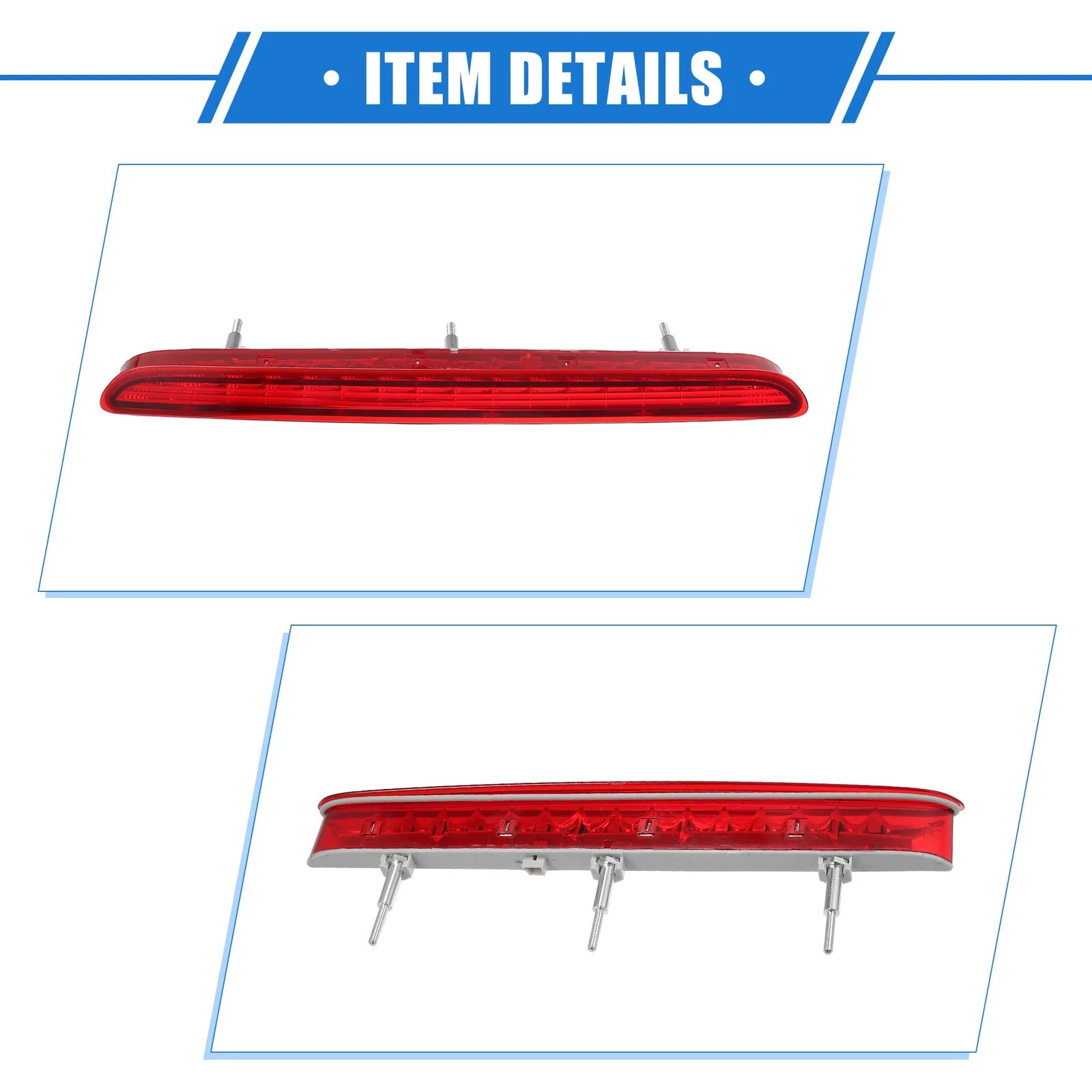 Rear Third Stop Brake Light Red 63257162309 for BMW 328i (2007–2011)