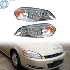 Headlights for Chevrolet Impala Monte Carlo (2006–2013) Clear Lens