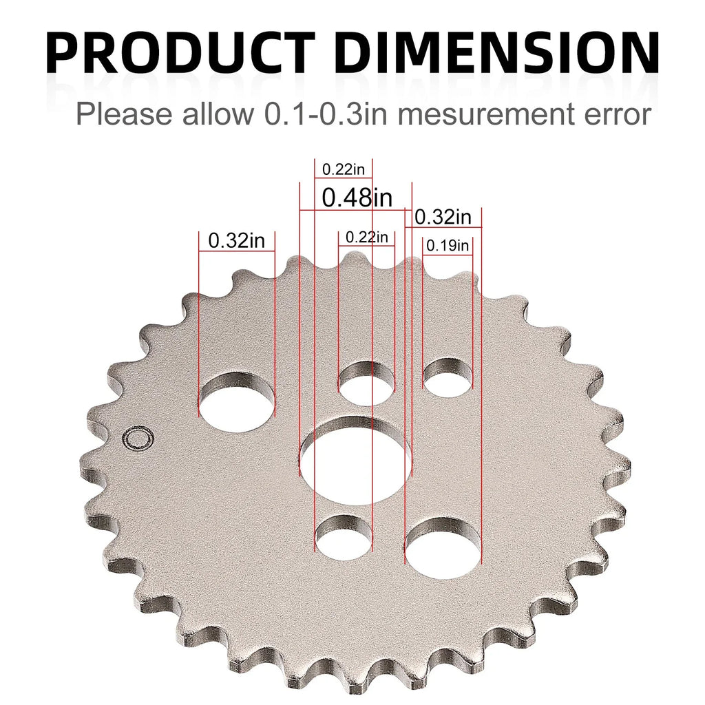 Camshaft Sprocket 28T for Honda XR80R/CRF80F (2000–2013)