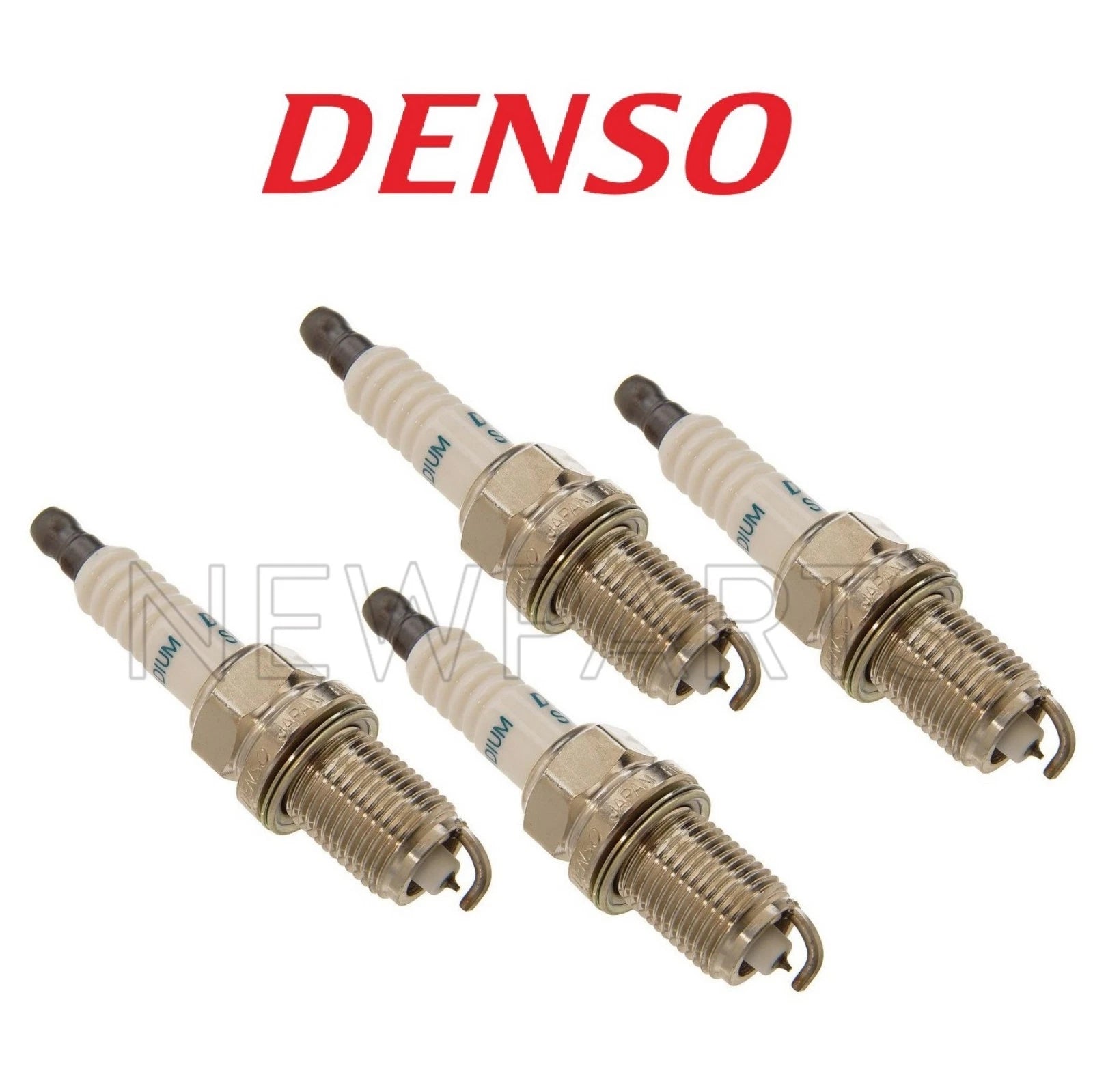 Set of 4 Iridium Long Life Spark Plugs Gap 044 for Lexus Toyota Pontiac Scion