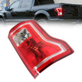 Halogen Tail Light for Ford F-150 (2015–2017) Left Side Rear Brake Lens Red