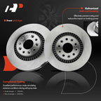 Front Disc Brake Rotors for Ford Taurus, Taurus X, Mercury Sable (2008-2009)