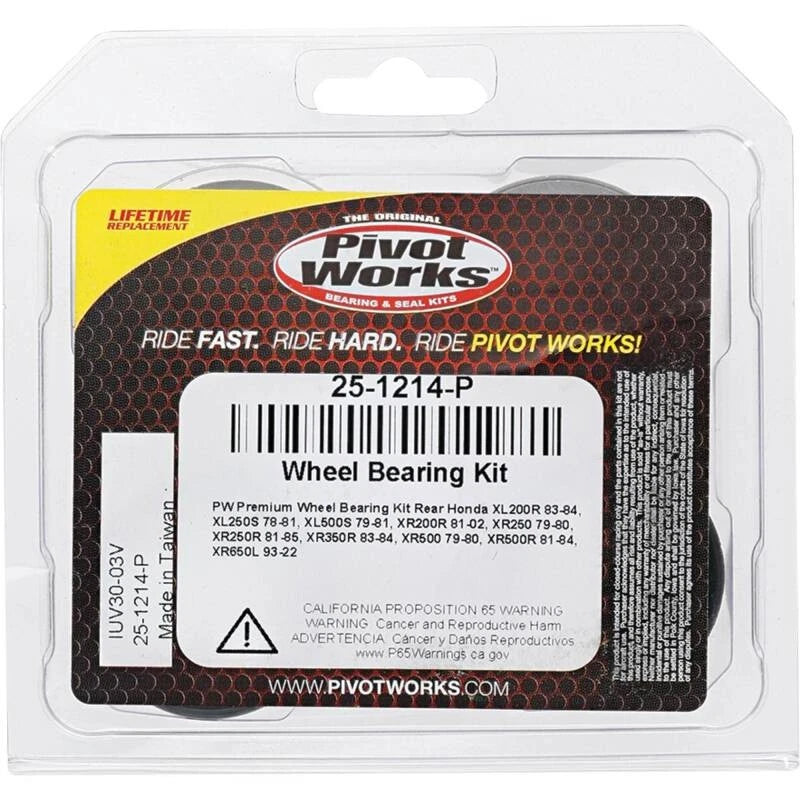Pivot Works Premium Wheel Bearing for